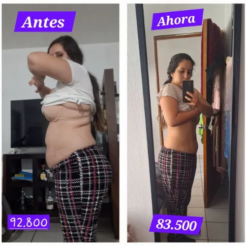 Resultado real de una participante del Reto 5D